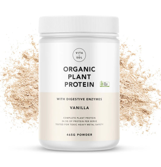Organic Plant Protein Vanilla - BotanicalBeautyBar